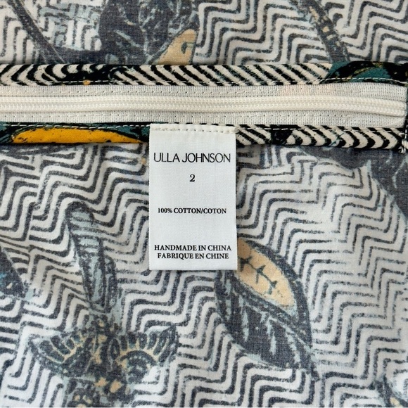 NWT Ulla Johnson One-Shoulder Ruffle Floral Solana Jumpsuit - Picture 7 of 7